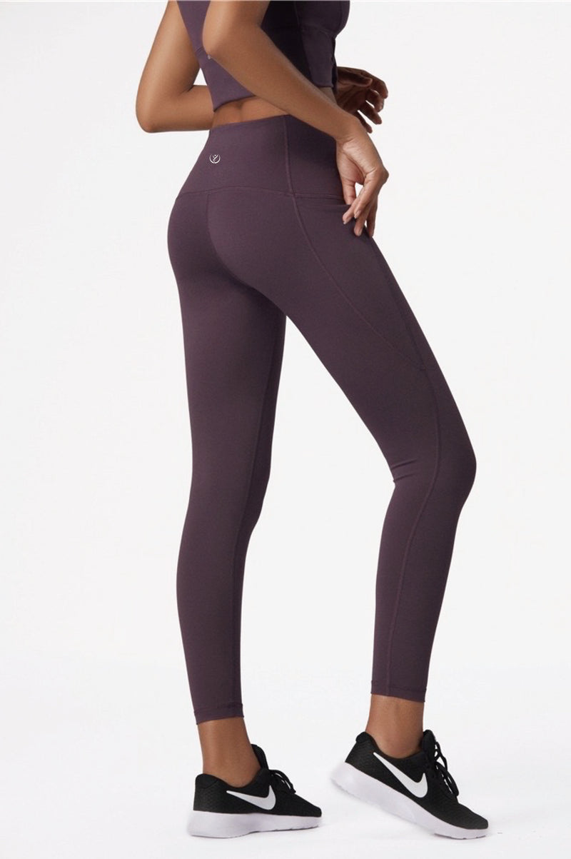 THE YOGI "Side Push" 提臀側袋九分運動瑜珈褲  Yoga Bottoms Leggings