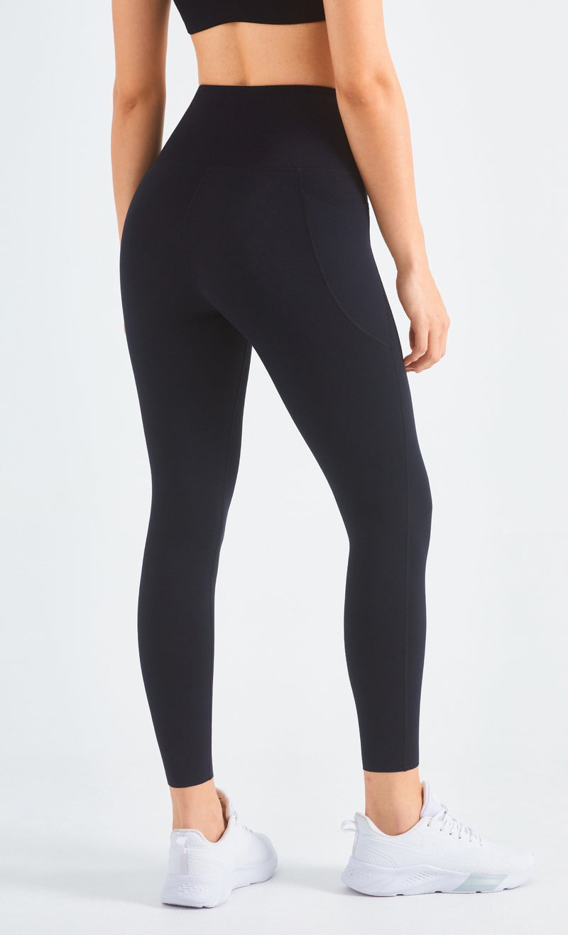 THE YOGI Laser cut 高腰側袋瑜伽褲 Yoga Bottoms Leggings