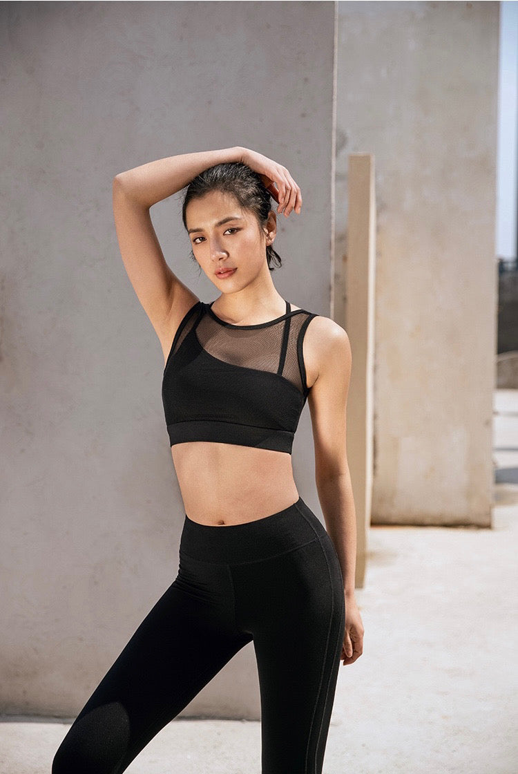 THE YOGI "Mesh-up"網拼運動背心 Yoga Wear Tops